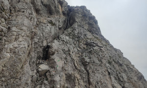 Klettersteig Hohe Warte - Abstieg über Südseite