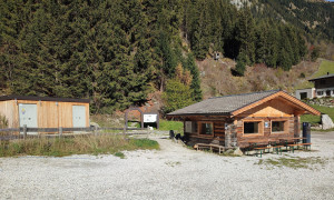 Klettersteig IBEX - Start beim Parkplatz