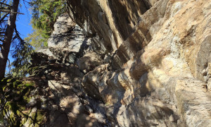 Klettersteig IBEX - im Steig