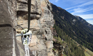 Klettersteig IBEX - im Steig