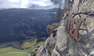 Klettersteig IBEX - im Steig